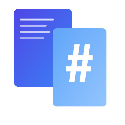 OneClick Markdown Converter Logo